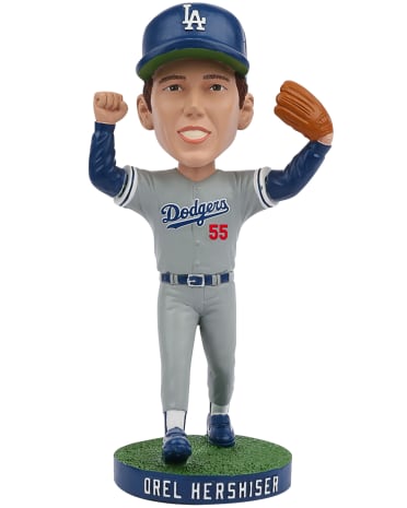 Dodgers Orel Hershiser 30th Anniversary: Scoreless Inning Streak bobblehead