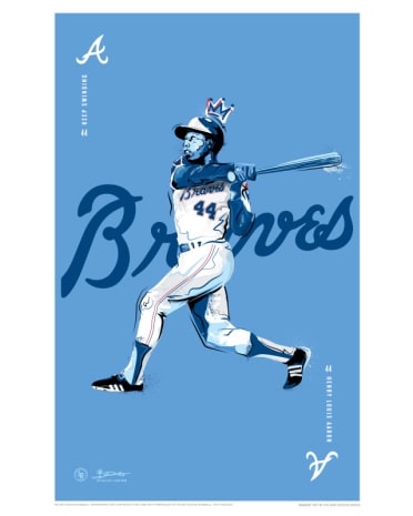 Atlanta Braves 2021 Art in the Park Poster Series to Honor Hank Aaron -  Atlanta Tribune