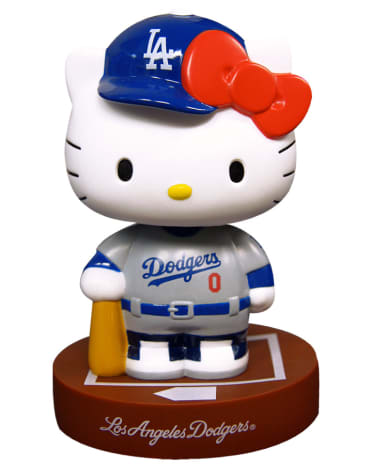 Dodgers Hello Kitty Mini bobblehead
