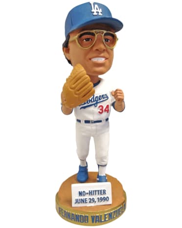 Dodgers Fernando Valenzuela No-Hitter June 29, 1990 bobblehead