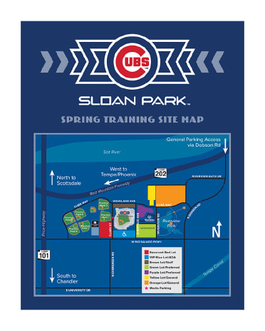 Sloan Park in Mesa, AZ (Google Maps)