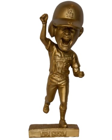 Dodgers Kirk Gibson Gold Limited Edition (1 of 350) bobblehead