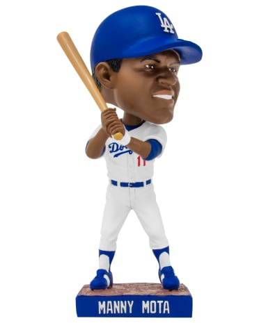 Dodgers Manny Mota bobblehead