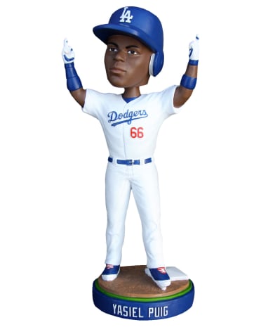 Dodgers Yasiel Puig bobblehead