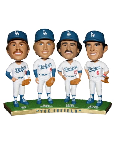 Dodgers Garvey/Lopes/Russell/Cey Quad bobblehead