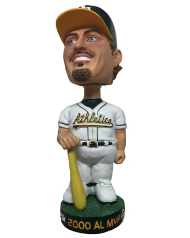 Athletics Jason Giambi (2000 MVP) bobblehead