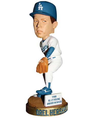 Dodgers Orel Hershiser 1988 Cy Young bobblehead