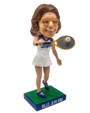 Dodgers Billie Jean King bobblehead