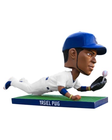Dodgers Yasiel Puig (Diving) bobblehead