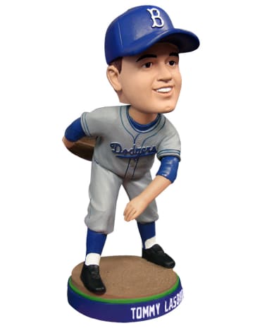 Dodgers Tommy Lasorda Brooklyn Debut bobblehead