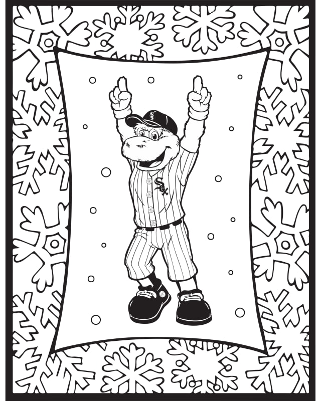 Printable Kids Worksheets | Chicago White Sox