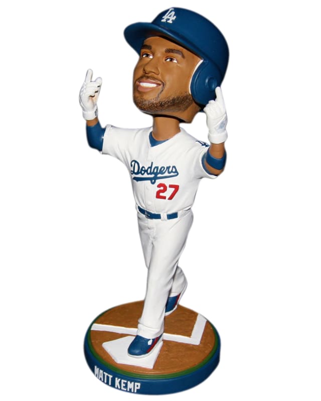 Matt Kemp FINGERS to the SKY 2009 Los Angeles Dodgers Bobble