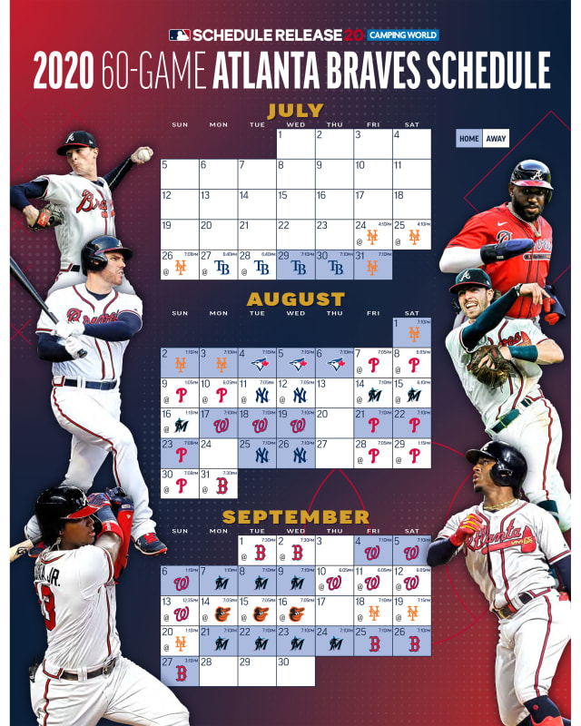 Atlanta Braves 2023 Schedule Printable Printable World Holiday