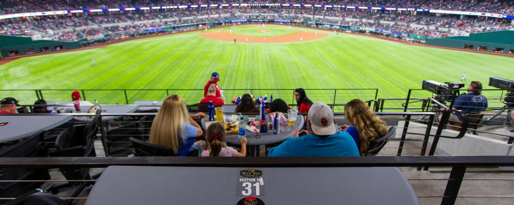 Texas Rangers, Wild Rag Deck and Karbach Brewing Sky Porch Rocking Chairs