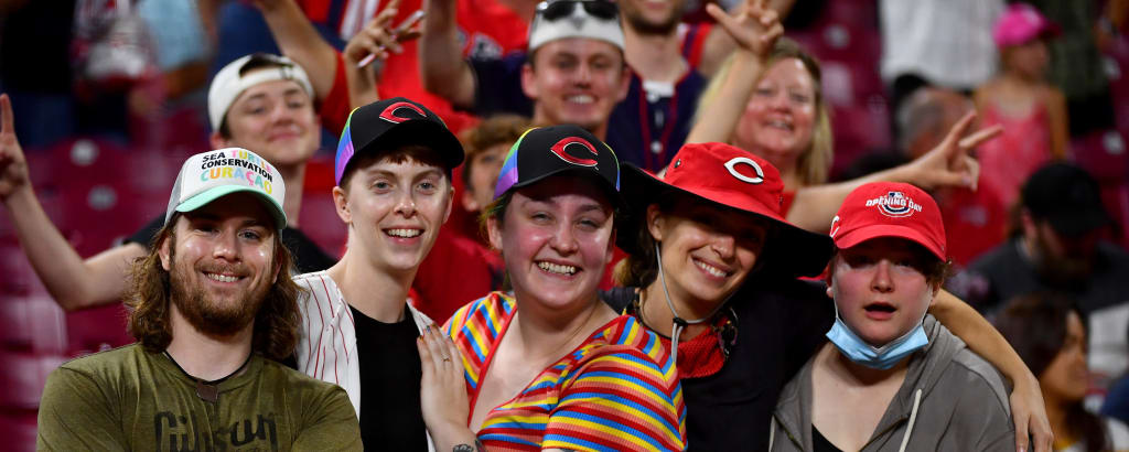 cincinnati reds gay pride hat