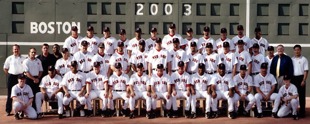 Nomar Garciaparra Boston Red Sox Women's Red Roster Name & Number