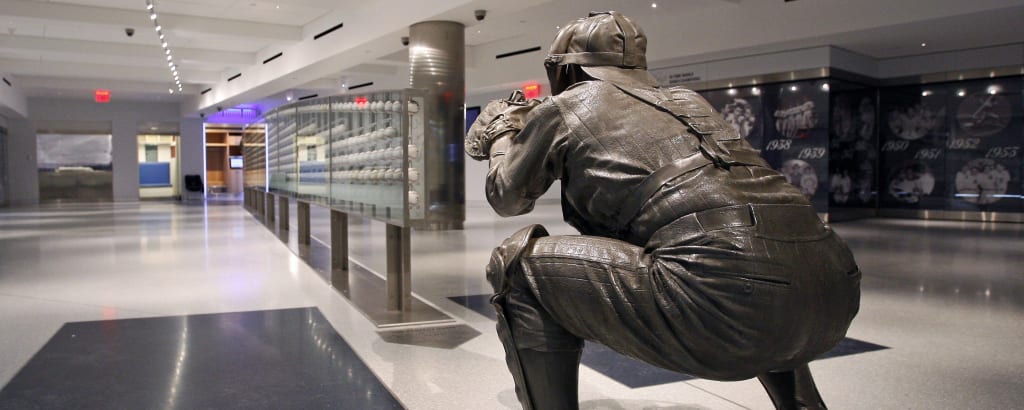 Photos of Mets stuff in the Yankees Museum