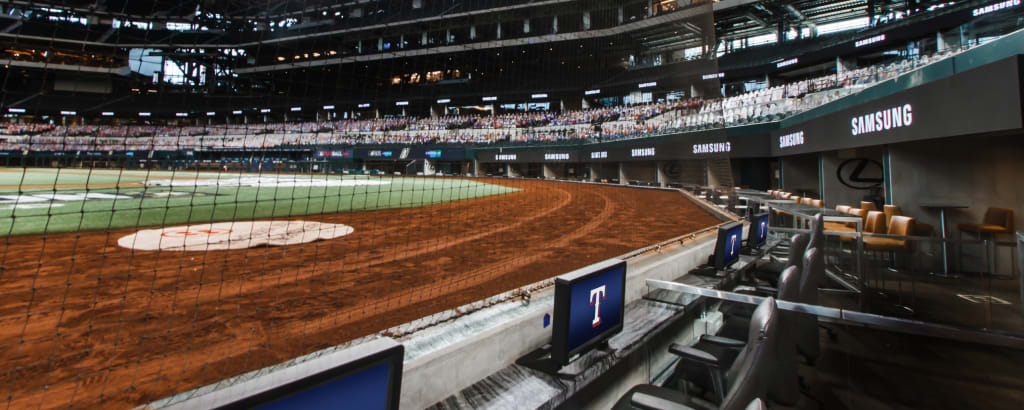 globe life field home plate club