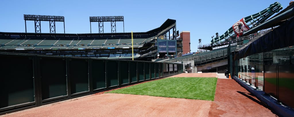 Giants moving forward with ballpark changes, bullpen move