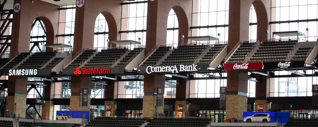 Globe Life Field Pavilion Level 