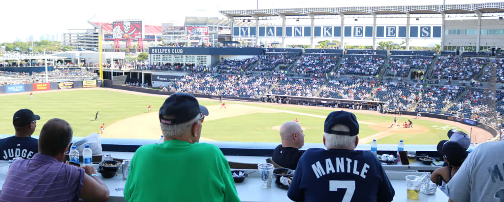 Sports Events Venue In Tampa New York Yankees Steinbrenner Field