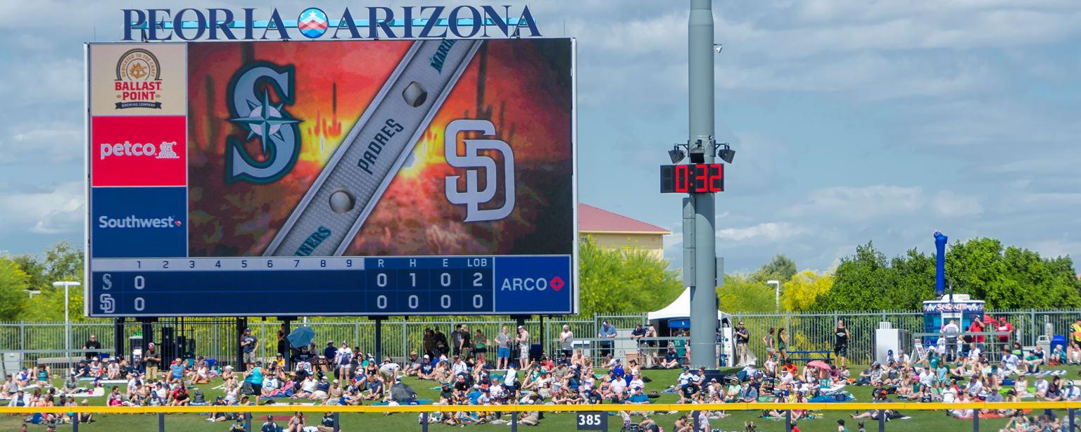 Padres Spring Training at Peoria Sports Complex