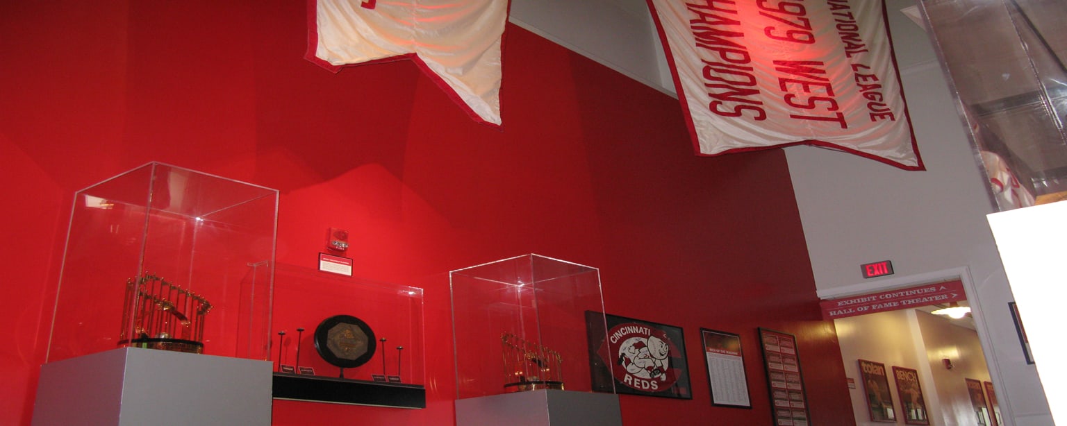 Reds Hall Of Fame Shop Design  Professional Stadium Architect