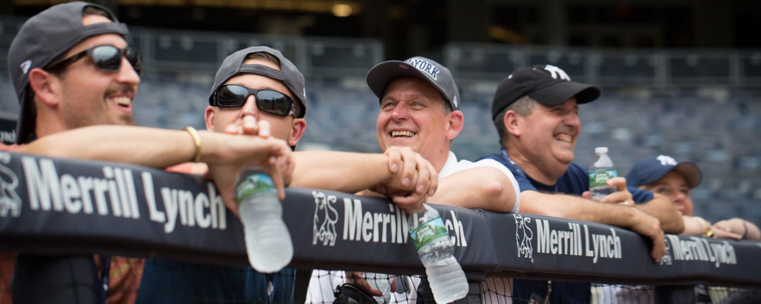 Touring Yankee Stadium with Marlins Man