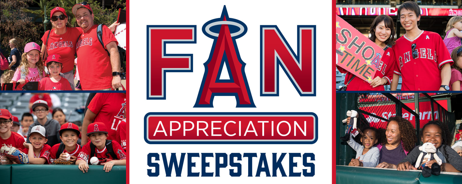 Fan Appreciation Sweepstakes Los Angeles Angels
