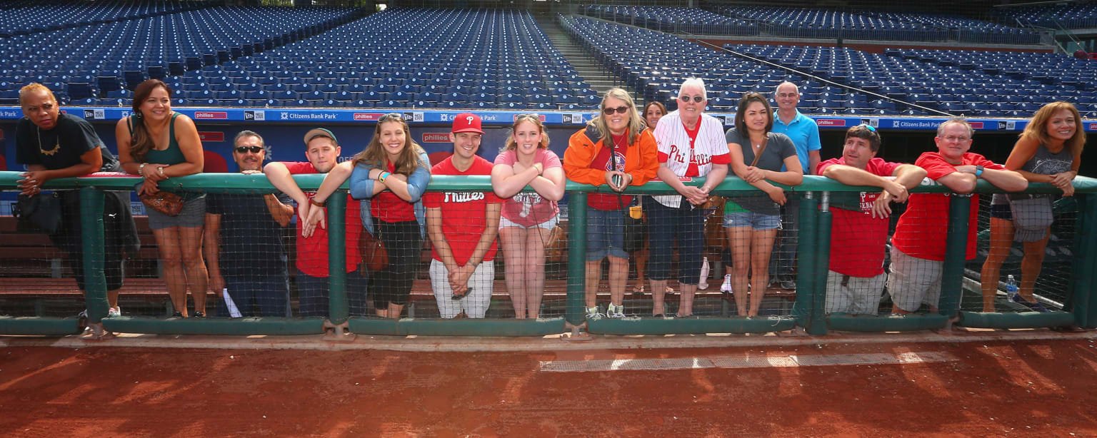 Behind the Scenes Tour of Citizens Bank Park with Phillies Legends