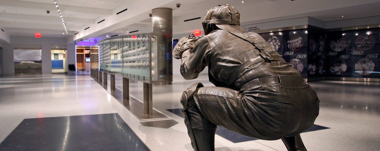 Touring Yankee Stadium with Marlins Man