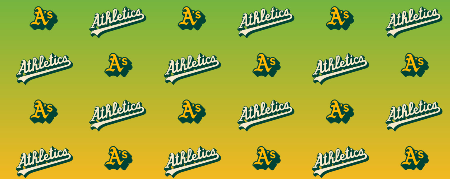 Oakland Athletics 3-D Team Logo