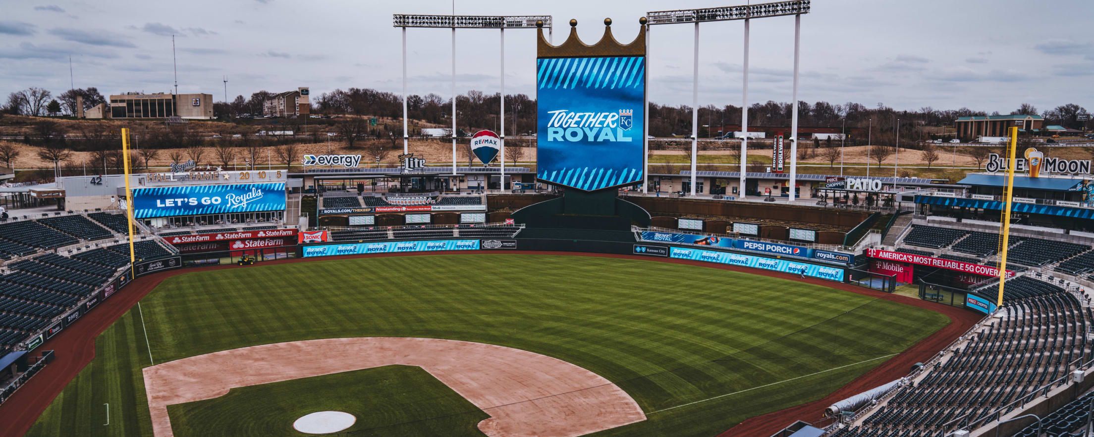 Ballpark Brothers  Kauffman Stadium, Kansas City, MO