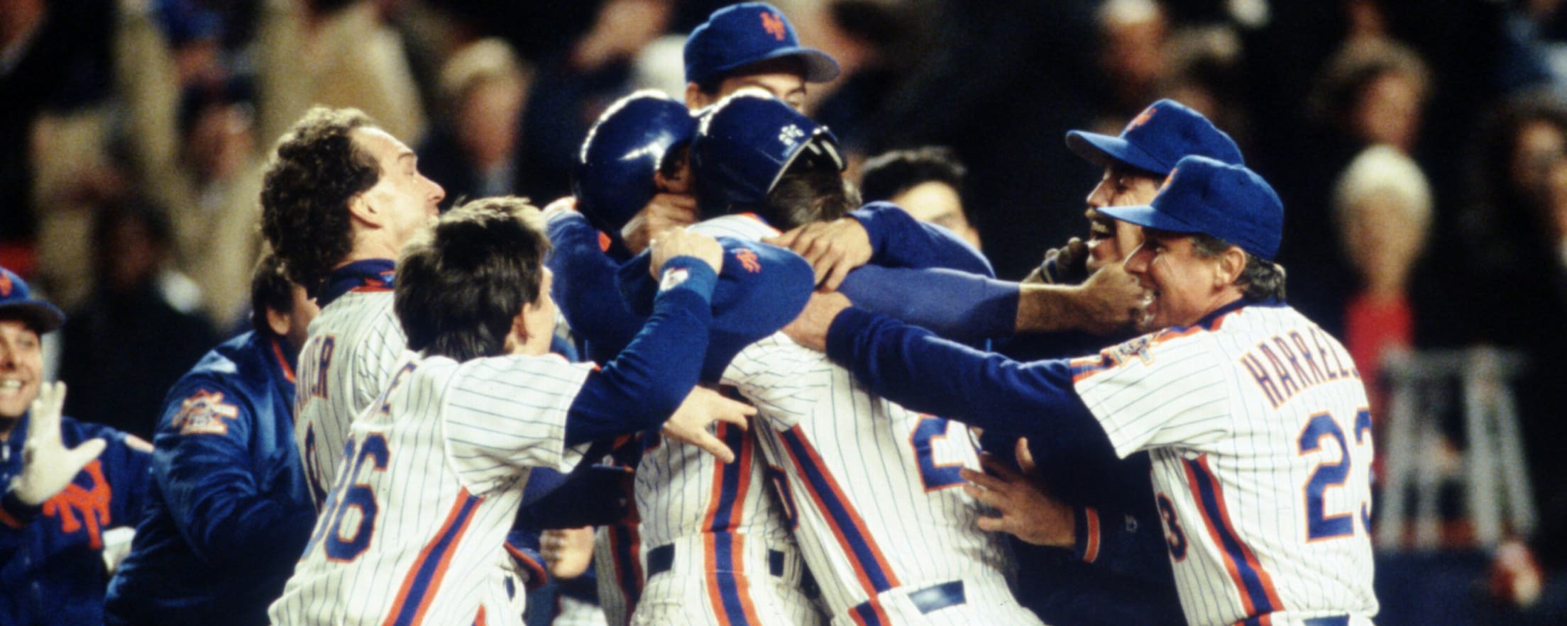 Sold at Auction: 1986 Mets Starting Pitchers Signed 8 x 10 Photo