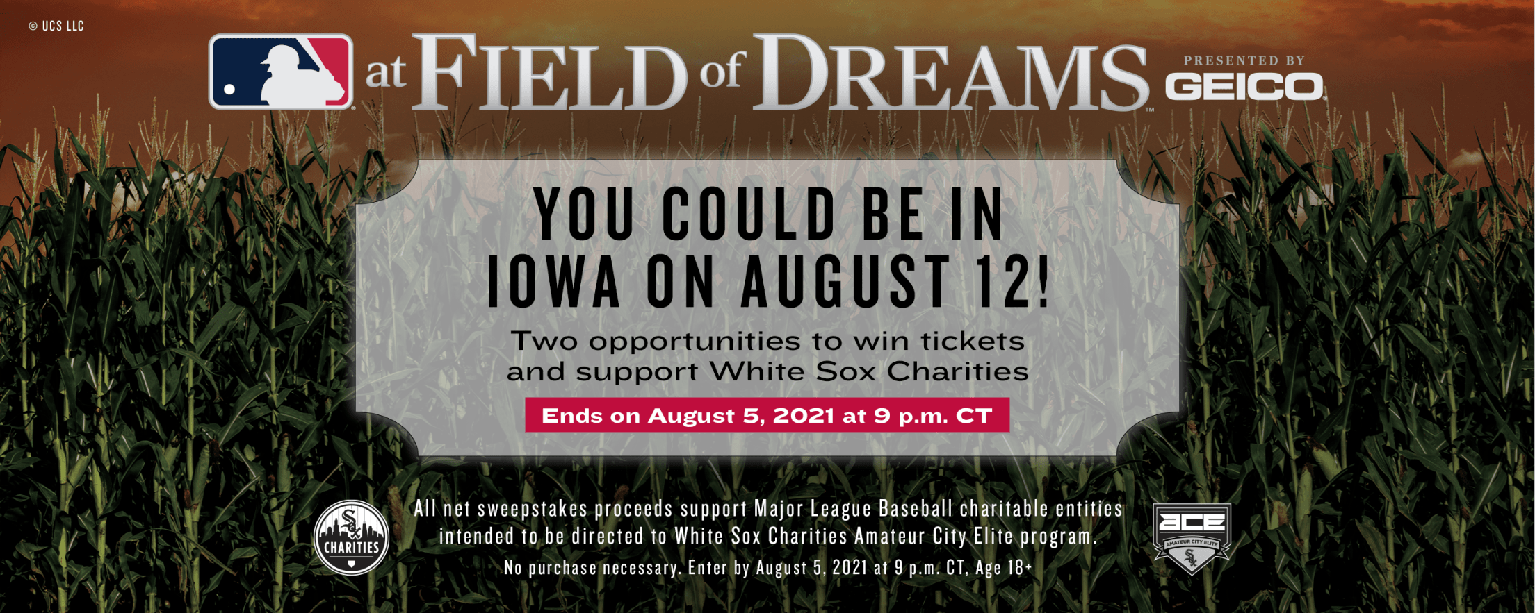 Chicago White Sox ACE team at Field of Dreams