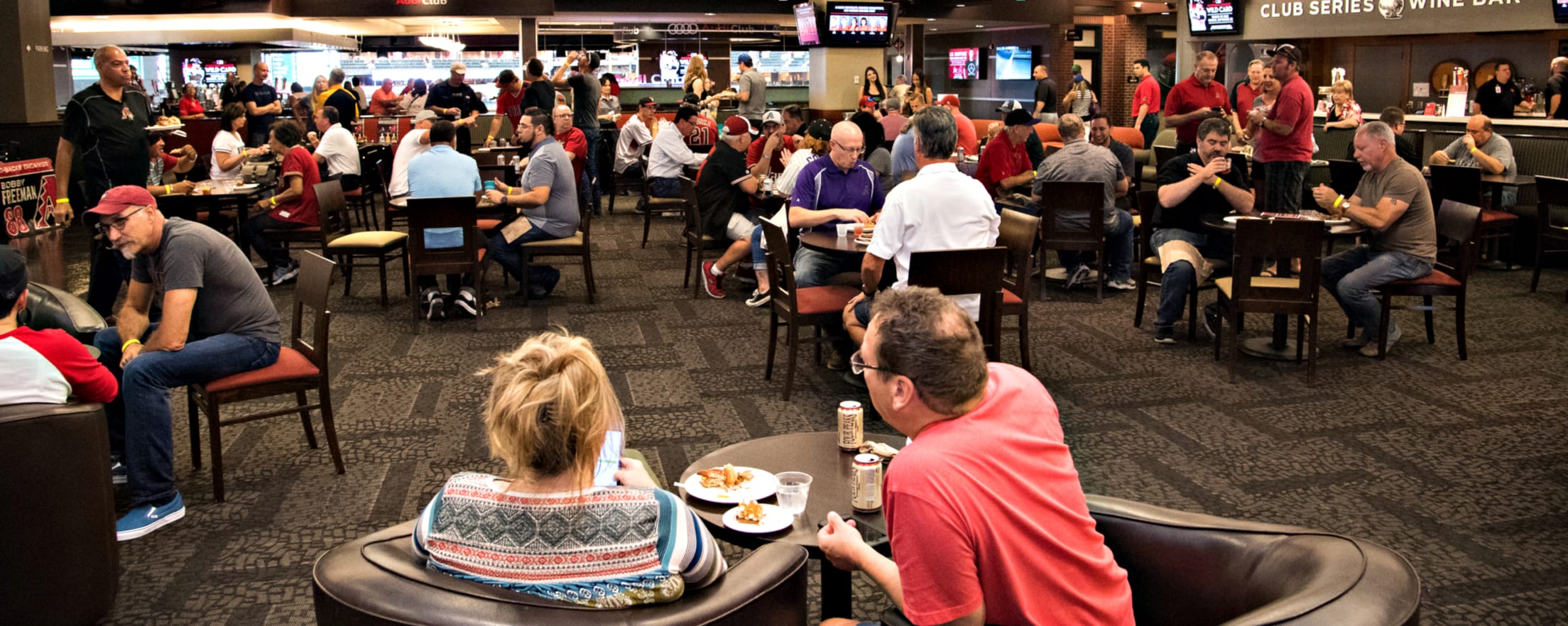 Club Level Lounge Chase Field Event Spaces Arizona Diamondbacks