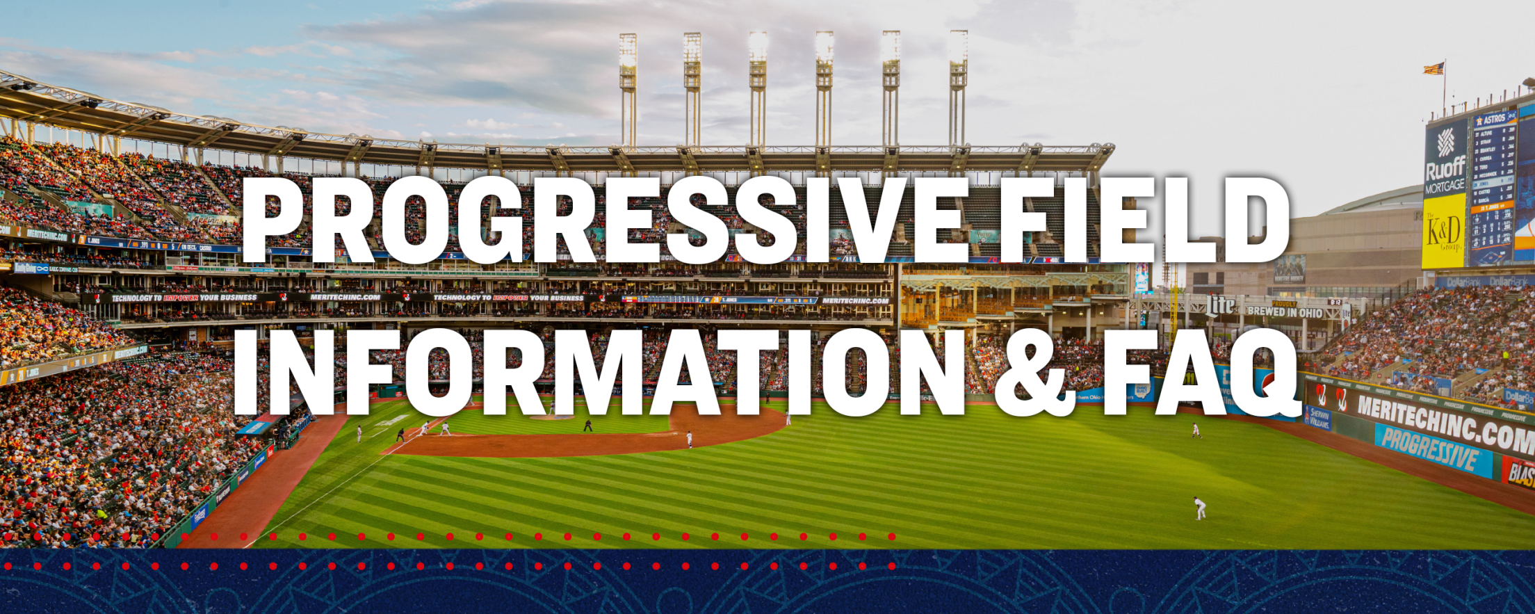 What to expect at Progressive Field this season