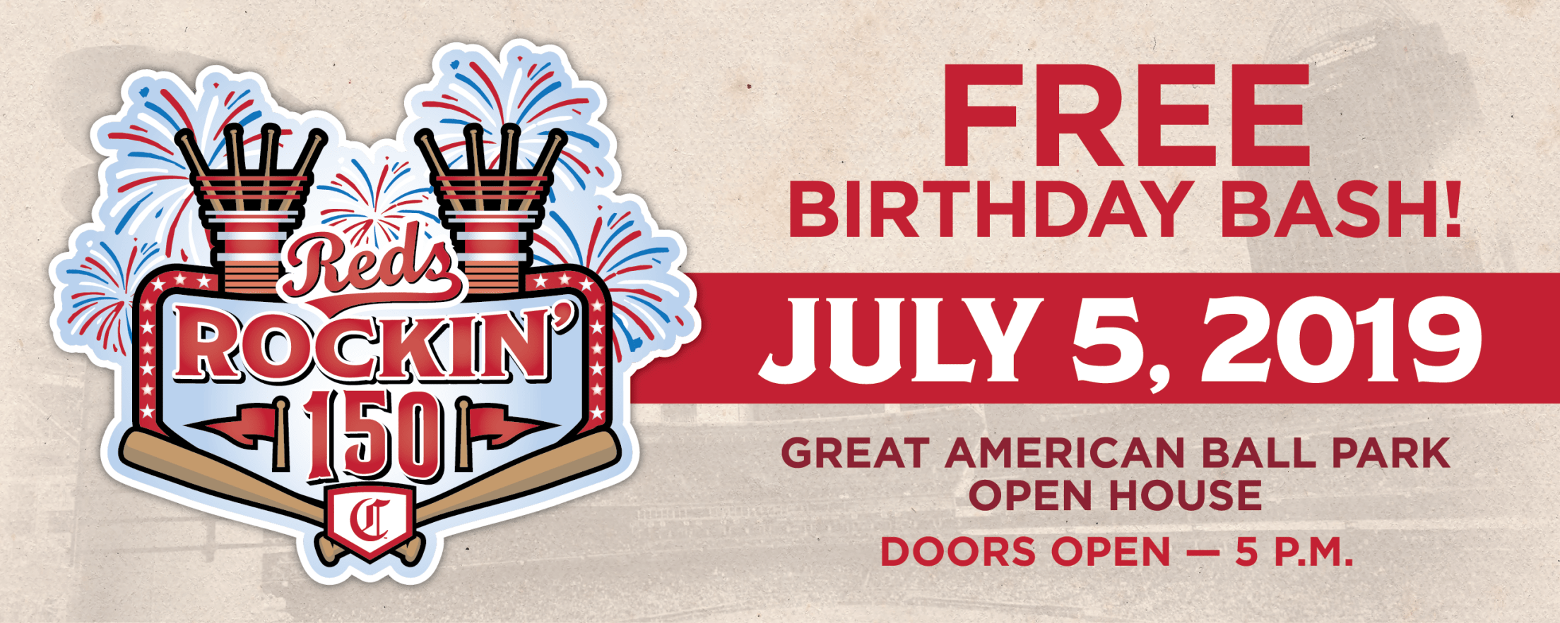 Cincinnati Reds - Pick up your 150th anniversary merchandise exclusively  for a limited time in the Reds Team Shop at Great American Ball Park.