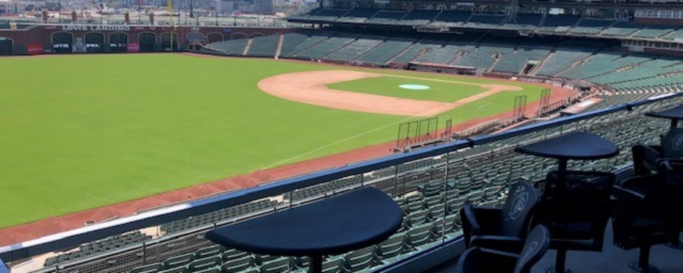 Club Level at Oracle Park 