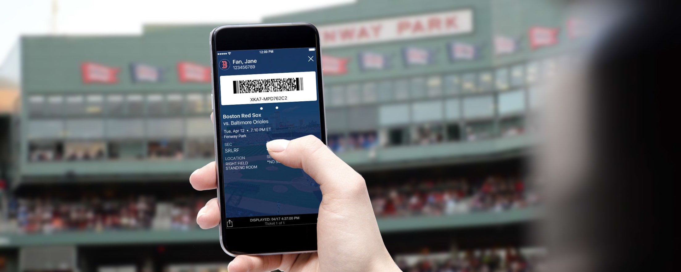 MLB Ballpark App FAQs Mobile Ticketing Boston Red Sox