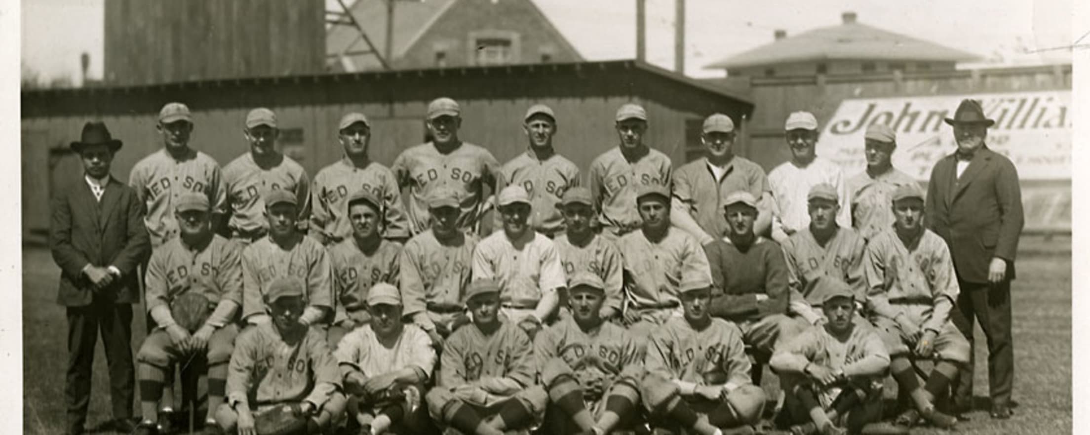 1915 Babe Ruth Red Sox Portrait Part of Rare Negative Collection