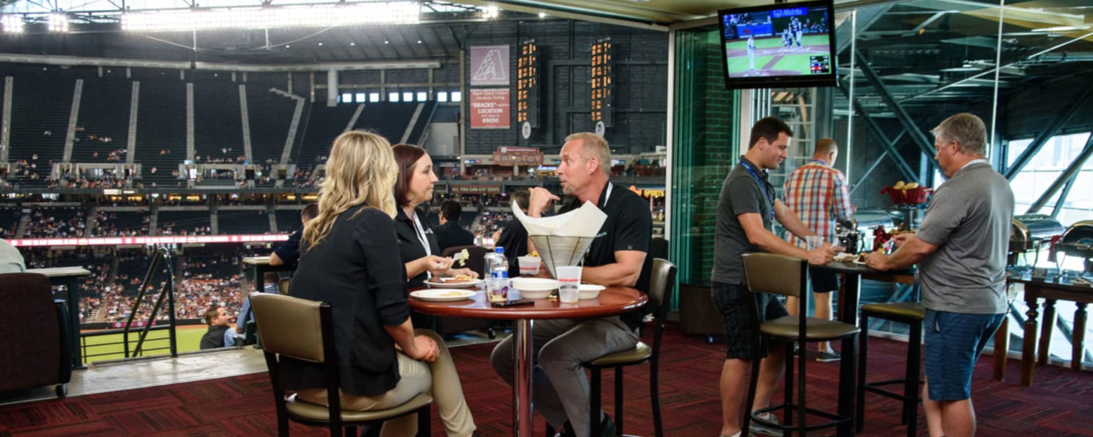 Club Level at Chase Field 