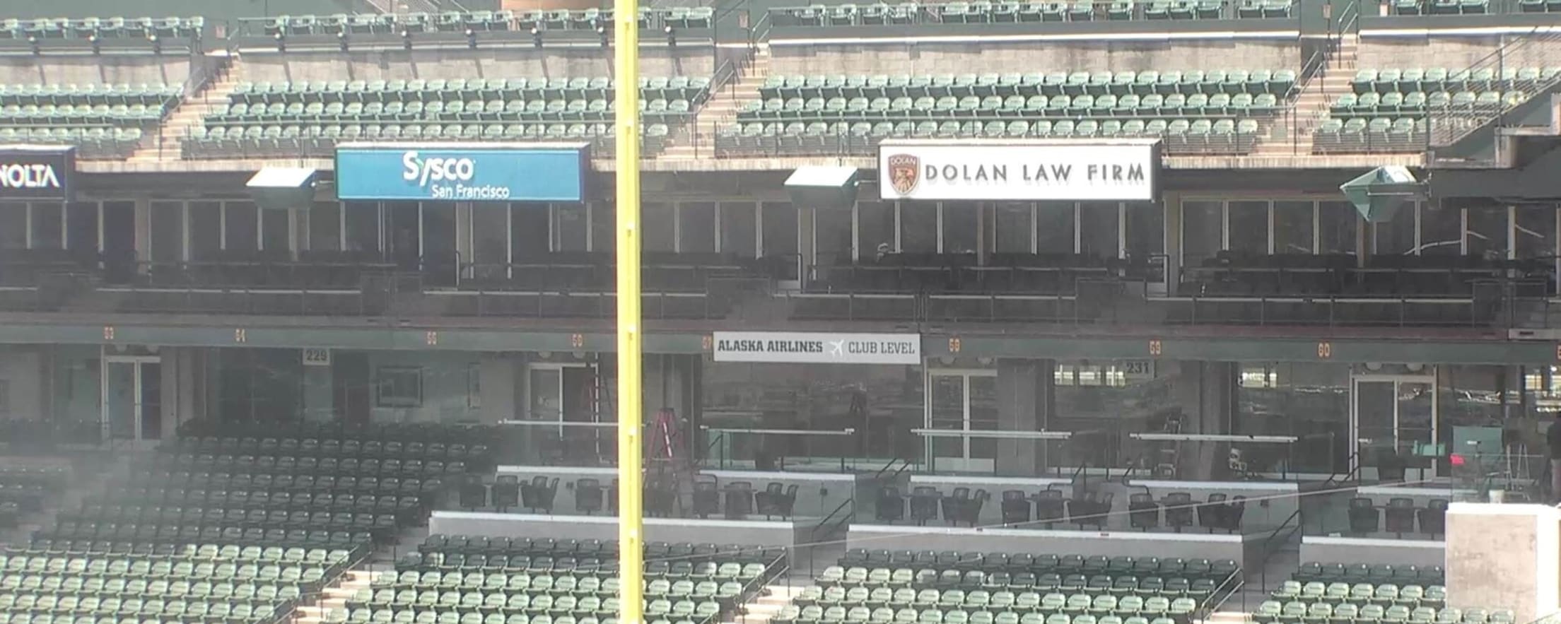 Club Level at Oracle Park 