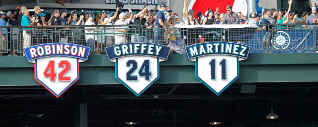 The Seattle Mariners need to retire number 51  for two Hall of Famers