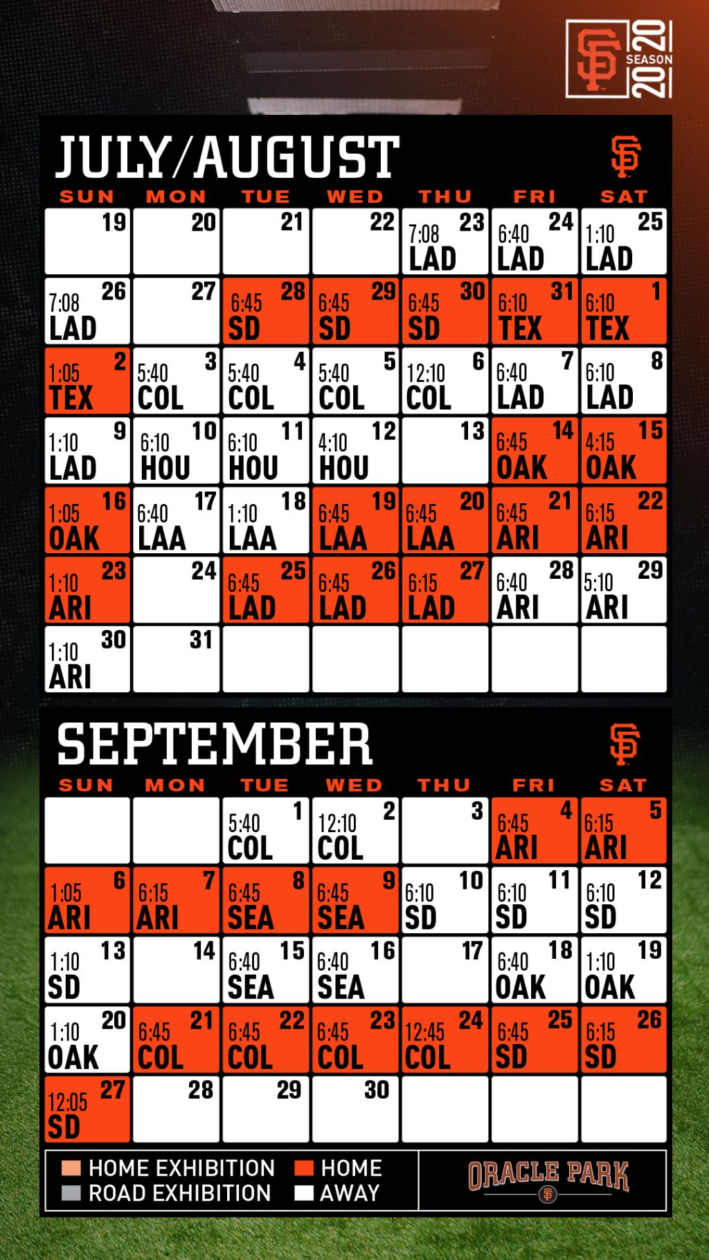 Giants announce tentative 2022 regular season schedule – KNBR