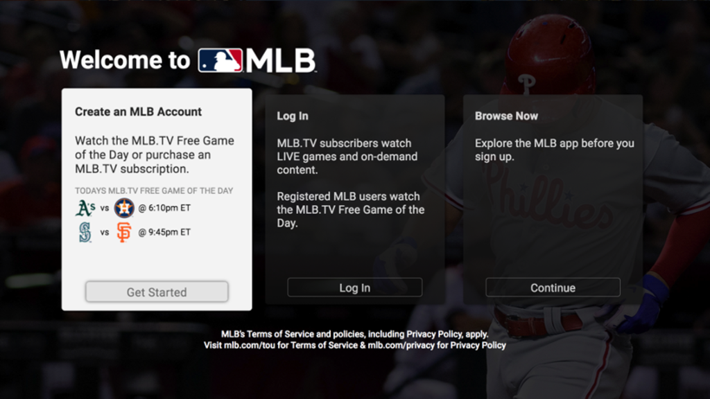 MLB.TV Help Center Getting started with Xfinity Flex