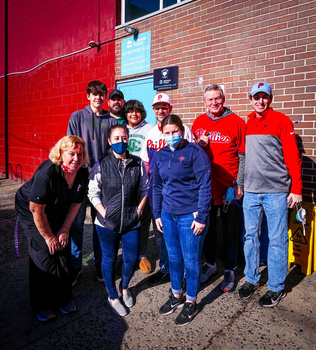 Phillies Family Prepare and Deliver Warm Meals to Local Homeless