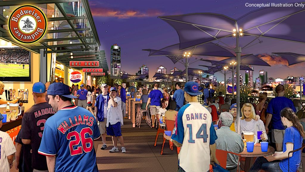 Ballpark Renderings, Wrigley Field 1060 Project