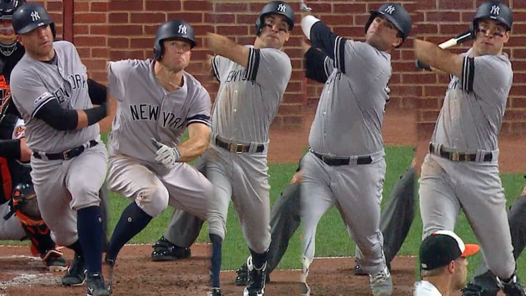 Yankees pegan 5 HR en Baltimore