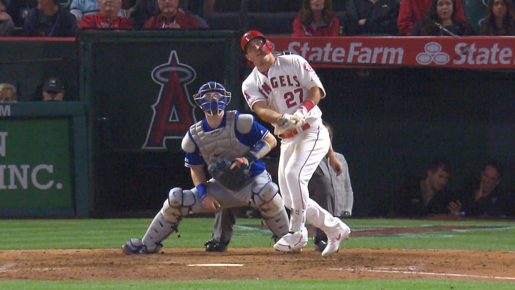 HR solitario de Trout